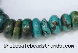 CNT500 15.5 inches 4*8mm - 8*18mm nuggets turquoise gemstone beads