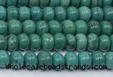 CNT542 15.5 inches 2.5*4mm - 3.5*4mm rondelle turquoise gemstone beads