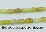 COP356 15.5 inches 5*8mm rice yellow opal gemstone beads wholesale