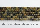 CPB1076 15.5 inches 6mm faceted round natural pietersite beads