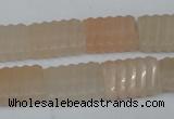 CPI154 15.5 inches 13*18mm carved rectangle pink aventurine jade beads