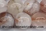CPQ336 15 inches 10mm round pink quartz beads