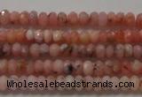 CRB110 15.5 inches 2.5*4mm faceted rondelle opal gemstone beads