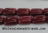 CRC821 15.5 inches 10*14mm rectangle Brazilian rhodochrosite beads