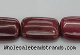 CRC825 15.5 inches 18*25mm rectangle Brazilian rhodochrosite beads