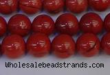 CRE312 15.5 inches 8mm round red jasper beads wholesale
