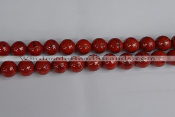 CRE315 15.5 inches 14mm round red jasper beads wholesale