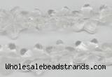 CRG14 15.5 inches 16*16mm star white crystal gemstone beads