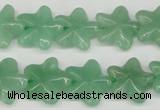 CRG15 15.5 inches 16*16mm star green aventurine gemstone beads
