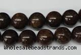 CRO230 15.5 inches 10mm round bronzite gemstone beads wholesale