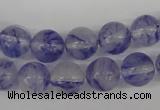 CRO254 15.5 inches 10mm round watermelon blue beads wholesale