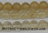 CRO255 15.5 inches 10mm round watermelon yellow beads wholesale