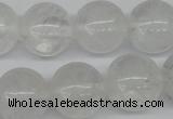 CRO500 15.5 inches 18mm round watermelon white beads wholesale