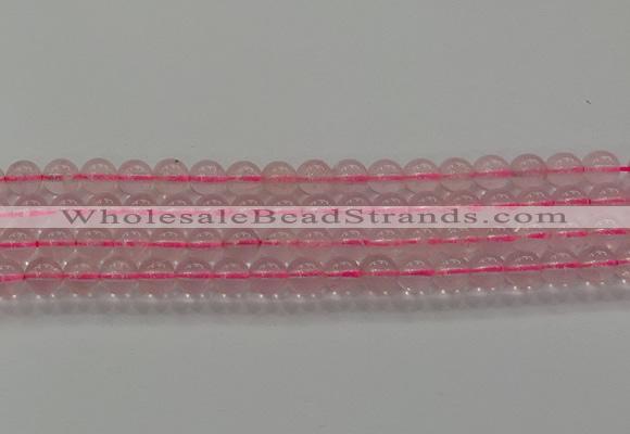 CRQ850 15.5 inches 6mm round natural rose quartz gemstone beads