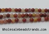 CRS01 15.5 inches 4mm round rainbow stone beads wholesale