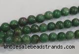 CRZ601 15.5 inches 6mm round New ruby zoisite gemstone beads