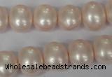 CSB137 15.5 inches 12*15mm – 13*16mm oval shell pearl beads