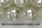 CSB4030 15.5 inches 14mm ball abalone shell beads wholesale