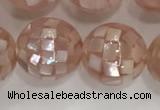CSB4032 15.5 inches 14mm ball abalone shell beads wholesale