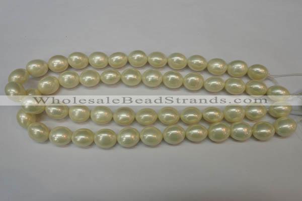 CSB880 15.5 inches 13*15mm nuggets shell pearl beads wholesale