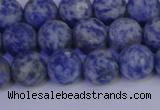 CSO532 15.5 inches 8mm round matte African sodalite beads wholesale
