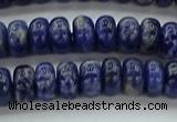 CSO652 15.5 inches 5*8mm rondelle sodalite gemstone beads