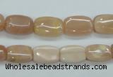 CSS210 15.5 inches 10*14mm rectangle natural sunstone beads
