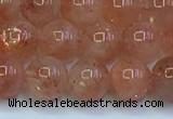 CSS714 15.5 inches 7mm round natural golden sunstone beads