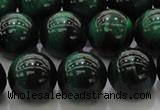 CTE1425 15.5 inches 14mm round green tiger eye beads wholesale