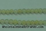 CTG05 15.5 inches 3mm round tiny yellow jade beads wholesale