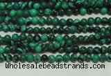 CTG102 15.5 inches 2mm round tiny synthetic malachite beads wholesale