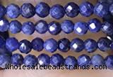 CTG1448 15.5 inches 2mm faceted round sapphire beads wholesale