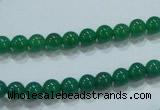 CTG25 15.5 inches 4mm round tiny green agate beads wholesale