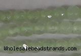 CTG302 15.5 inches 3mm faceted round ting prehnite agate beads