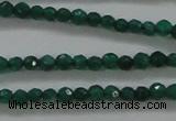 CTG415 15.5 inches 2mm faceted round tiny dyed candy jade beads
