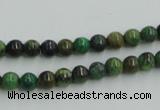 CTP02 15.5 inches 6mm round yellow green pine gemstone beads wholesale