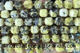 CUBE239 15 inches 10mm faceted cube jade beads wholesale