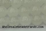 CWH53 15.5 inches 10mm round white jade beads wholesale