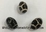 DZI350 10*14mm drum tibetan agate dzi beads wholesale