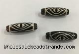DZI480 10*30mm drum tibetan agate dzi beads wholesale