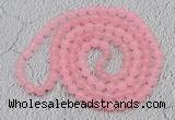GMN03 Hand-knotted 8mm candy jade 108 beads mala necklaces