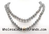 GMN8043 18 - 36 inches 8mm, 10mm grade A labradorite 54, 108 beads mala necklaces