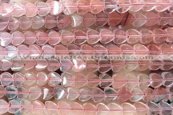 HEAR42 15 inches 6mm heart cherry quartz beads