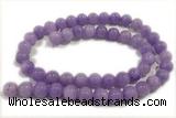 JADE130 15 inches 6mm round honey jade gemstone beads