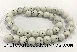 JADE271 15 inches 8mm round honey jade gemstone beads