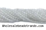 MOON11 15 inches 6mm round white moonstone gemstone beads