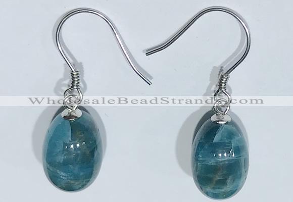 NGE415 10*14mm teardrop apatite earrings wholesale