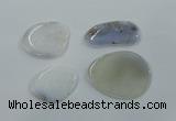 NGP1186 30*45mm - 50*65mm freeform agate gemstone pendants wholesale