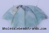 NGP44 Fashion amazonite gemstone pendants set jewelry wholesale
