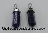 NGP5019 8*30mm sticks lapis lazuli gemstone pendants wholesale